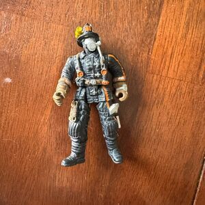 Chap Mei Rescue Squad Fireman Fire Fighter Action Figure Lanard Oxygen Mask